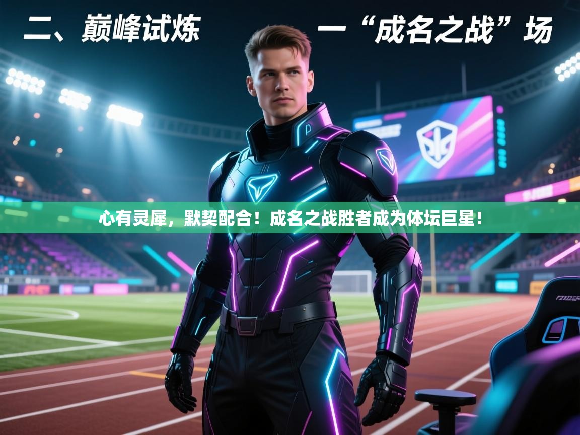 心有灵犀，默契配合！成名之战胜者成为体坛巨星！